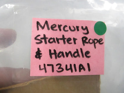 NEW OEM 47341A1 Mercury Quicksilver Starter Rope & Handle 0810