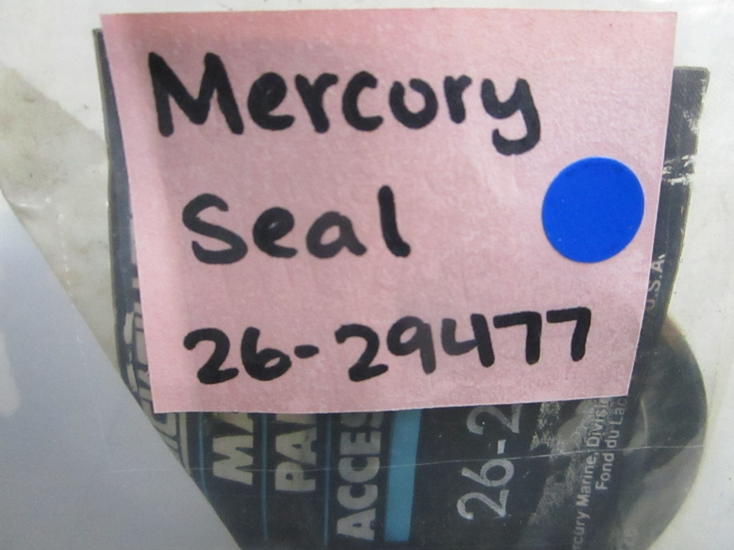 *NEW OEM* 0810 Mercury Quicksilver Seal 26-29477