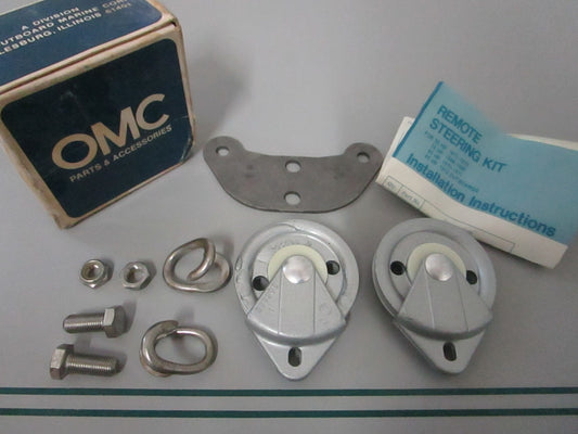 NEW OEM 384709 0384709 OMC Johnson Evinrude Remote Steering Kit 0810