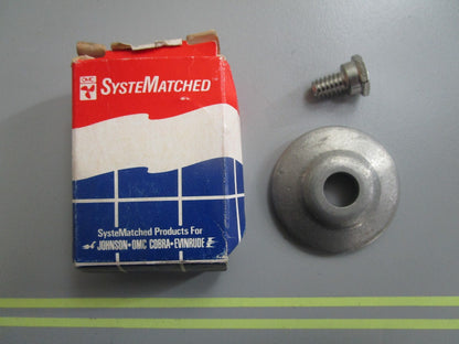*NEW OEM* 0810 OMC Johnson Evinrude Plate & Screw 434757 0434757