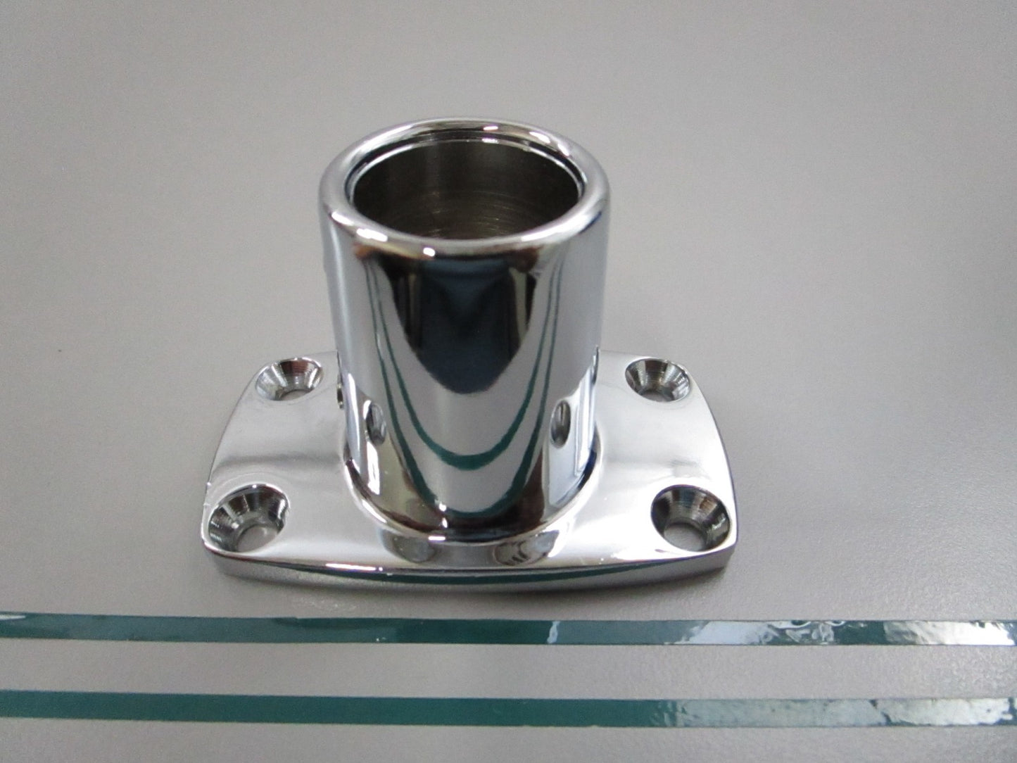 Sea-Dog NEW 90 Degree Rail Base Fitting 7/8" Zinc Chrome 286190-1 0810