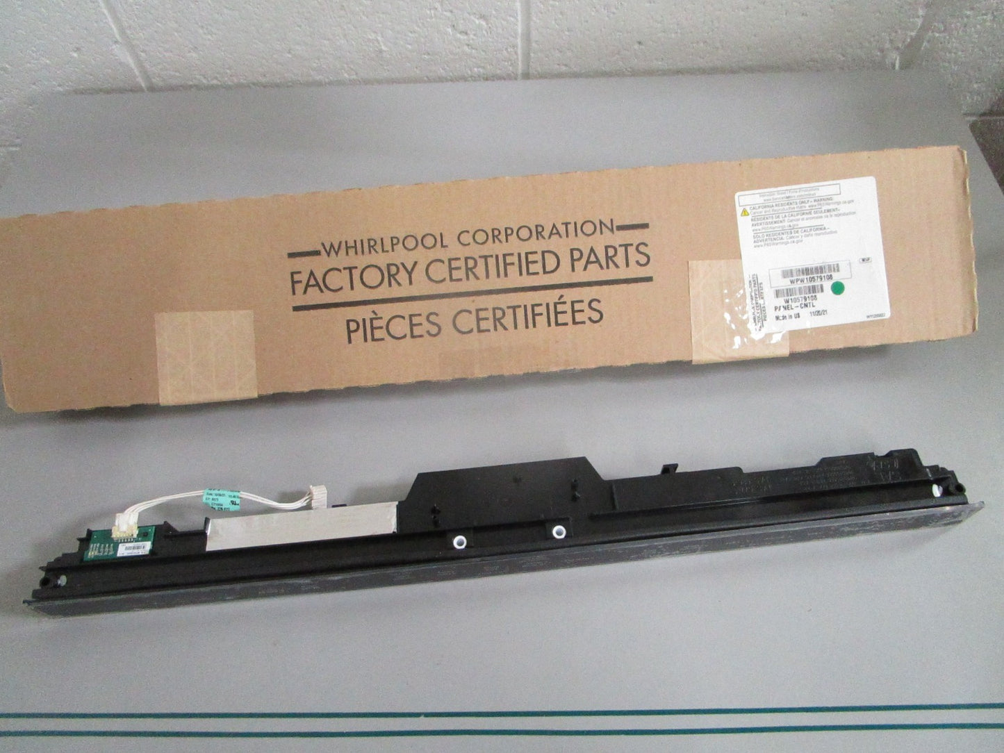 NEW OEM W10579108 WPW10579108 Whirlpool Control Board 0820