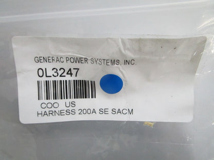 *NEW OEM* 0820 Generac 200AMP SE SACM Harness 0L3247