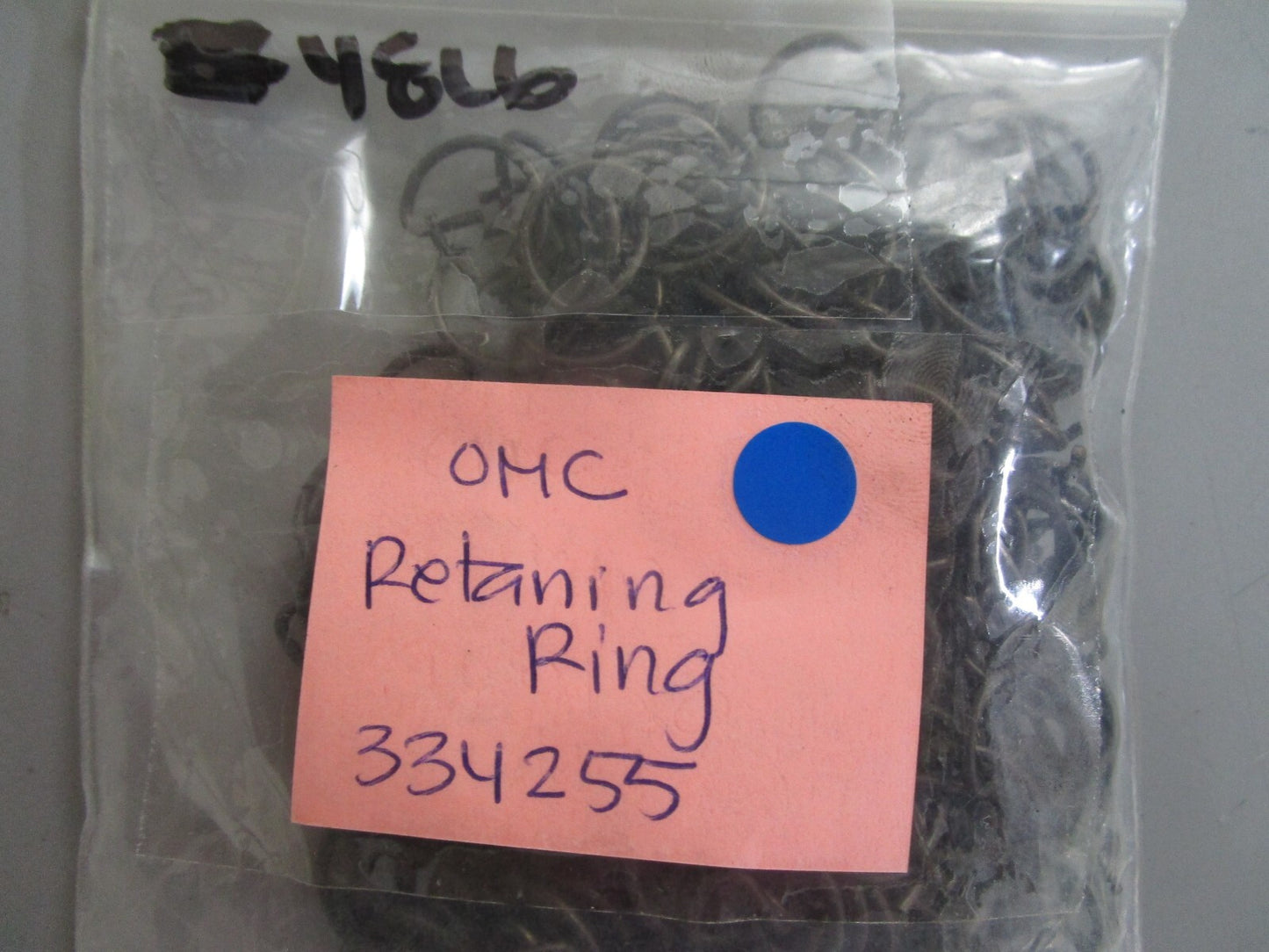 *NEW OEM* (LOT OF 6) 0720 OMC Johnson Evinrude Retaining Ring 334255 0334255