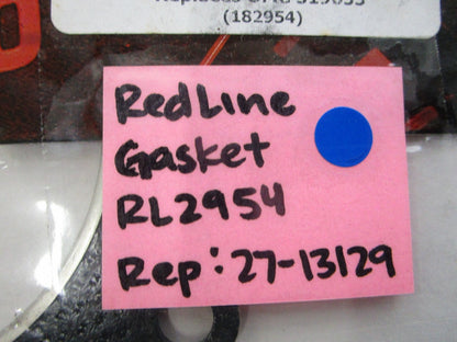 *NEW* 0810 Red Line Gasket RL3954 Replaces: 27-13129