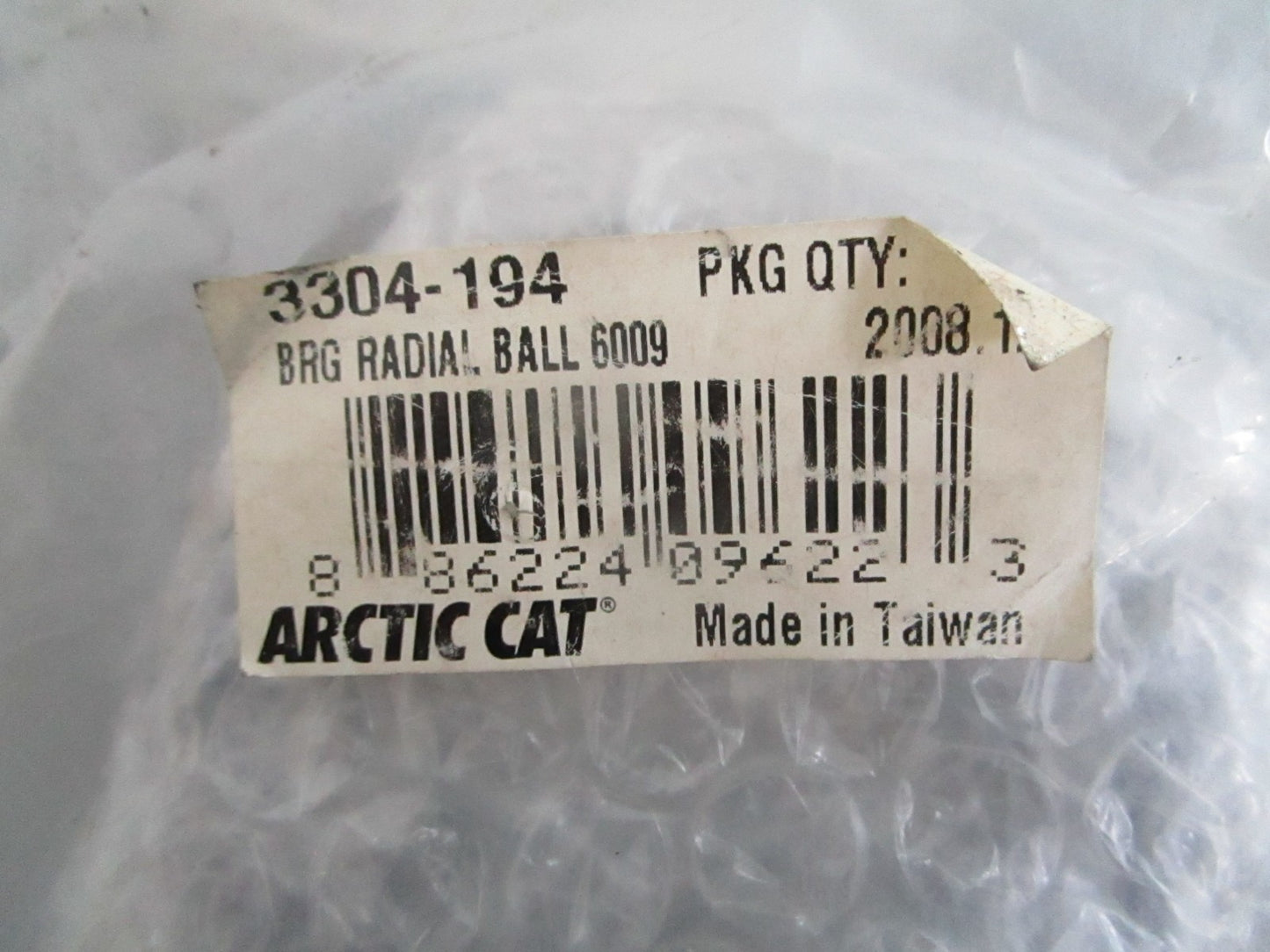NEW OEM 3304-194 Arctic Cat Radial Ball Bearing 0820