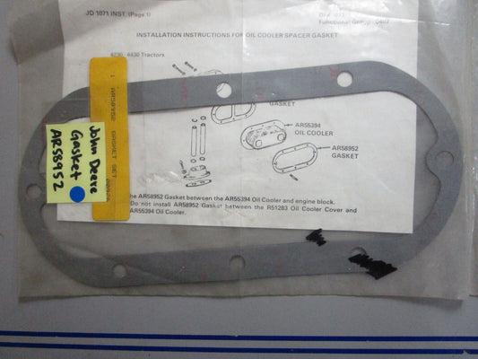 *NEW* 0770 John Deere Gasket AR58952