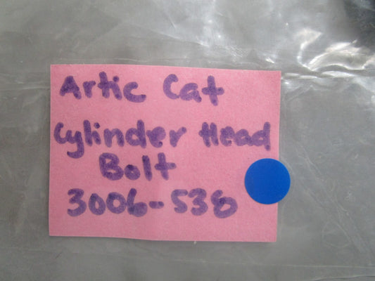 *NEW OEM* 0810 Arctic Cat Cylinder Head Bolt 3006-538