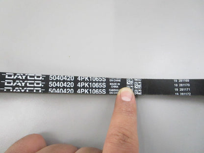 NEW 5040420 Dayco Serpentine Belt 0810