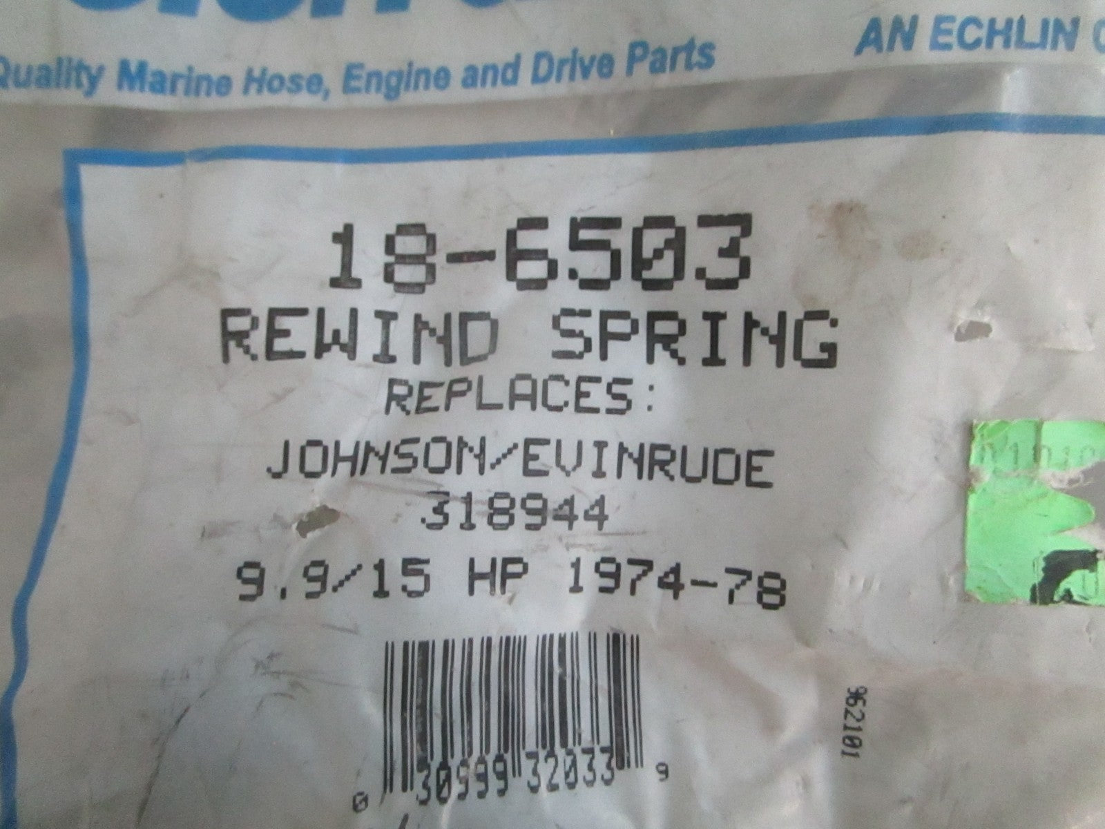 *NEW* 0820 Sierra Rewind Spring 18-6503 Replaces: 318944
