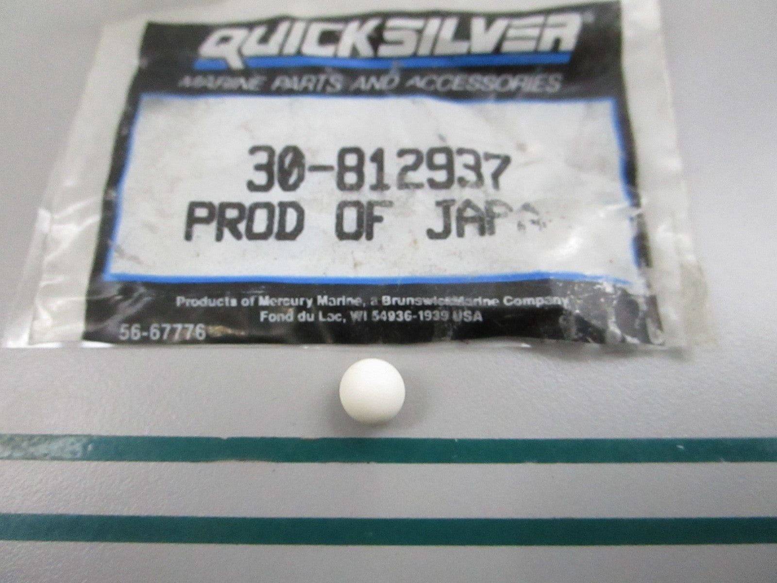 NEW OEM 30-812937 Mercury Quicksilver Ball Bearing 0810