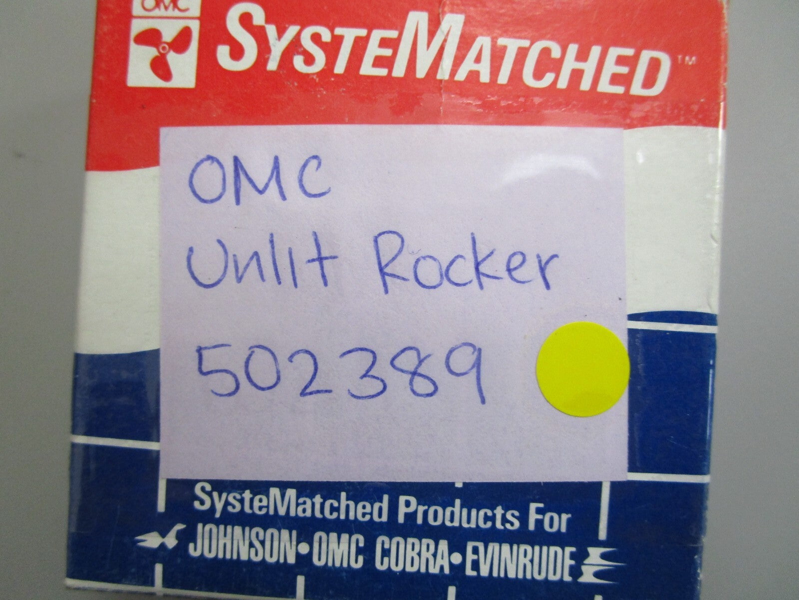 *NEW OEM* 0750 OMC Johnson Evinrude UNIT ROCKER 502389 0502389