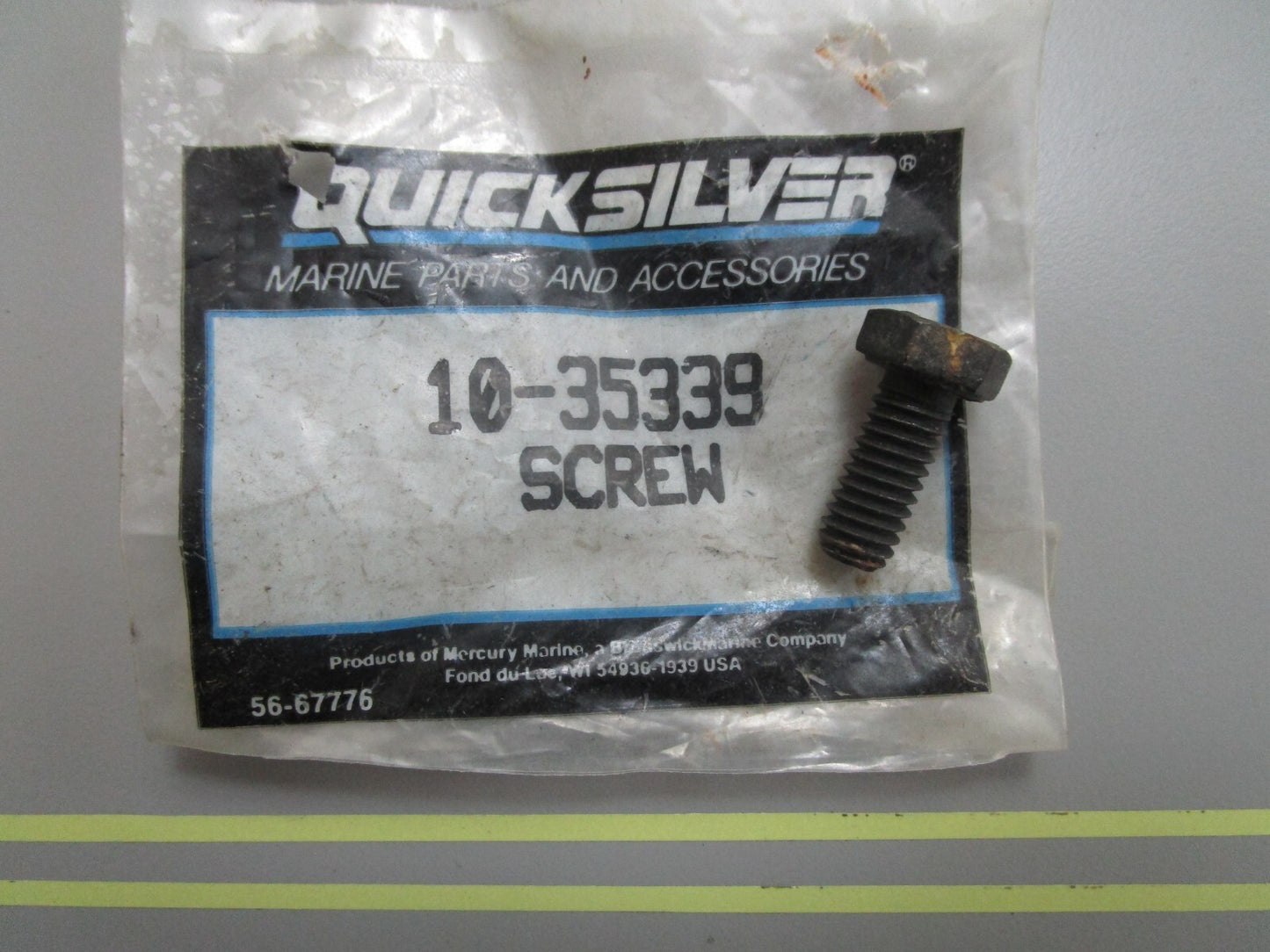 *NEW OEM* 0810 Mercury Quicksilver Screw 10-35339