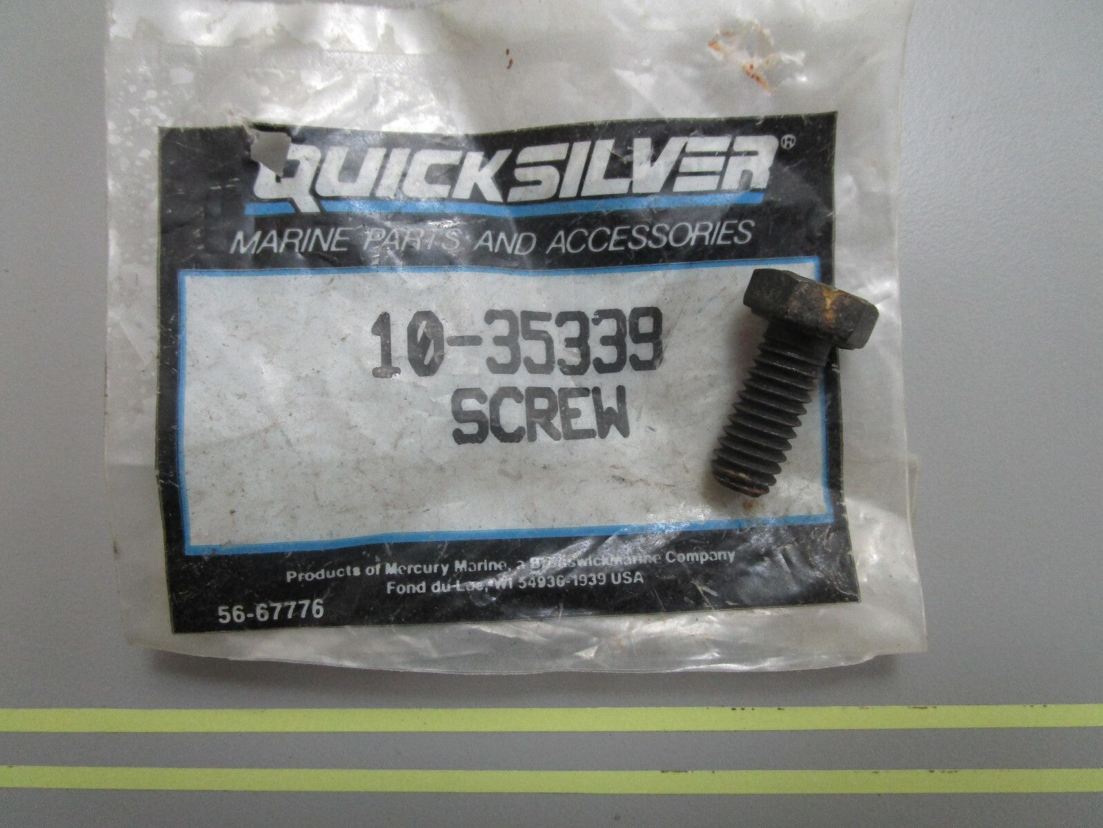 *NEW OEM* 0810 Mercury Quicksilver Screw 10-35339
