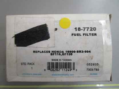 *NEW* 0810 Sierra Fuel Filter 18-7720 Replaces: Honda 16900-SR3-004