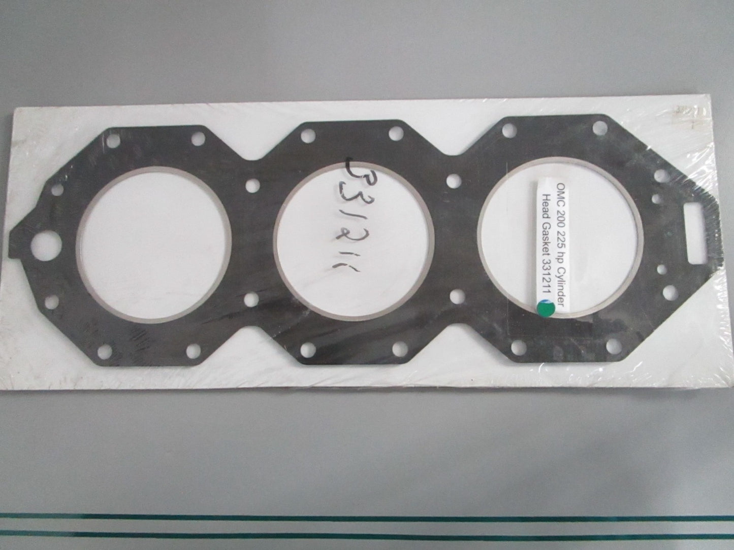 OMC NEW OEM Head Gasket 331211 Johnson Evinrude 200 225 HP V6 NOS 1986 0820