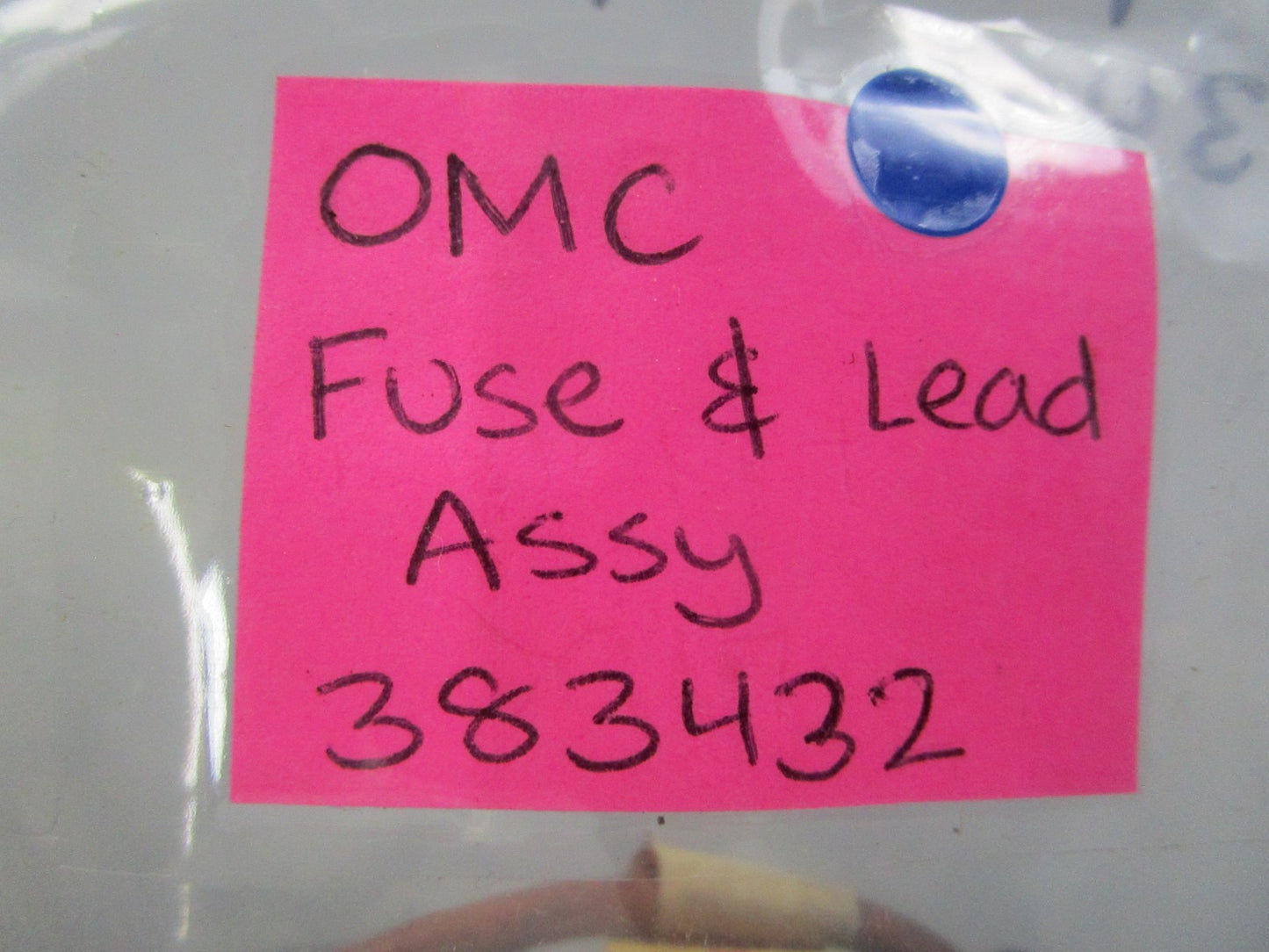 NEW OEM (LOT OF 3) 383432 0383432 OMC Johnson Evinrude Fuse & Lead Assy 0810