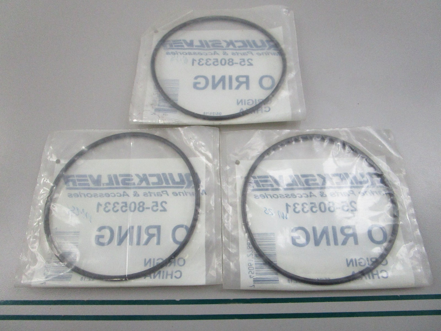 NEW OEM (LOT OF 3) 25-805331 Mercury Quicksilver O-Ring 0810