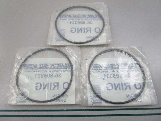 NEW OEM (LOT OF 3) 25-805331 Mercury Quicksilver O-Ring 0810
