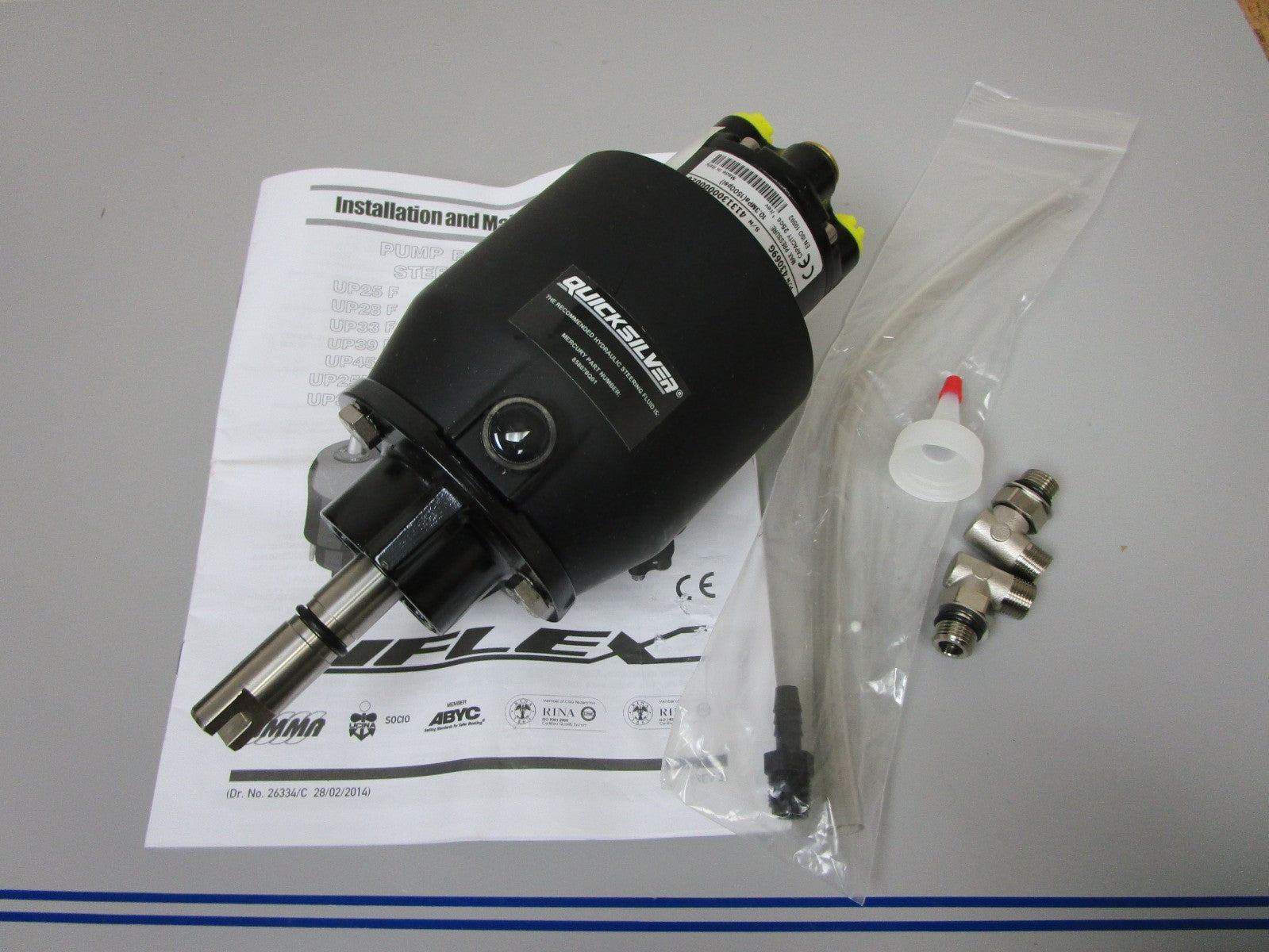 *NEW OEM* 0720 UFlex Mercury Tilt Mount Helm Hydraulic Pump UP25T-N 1500