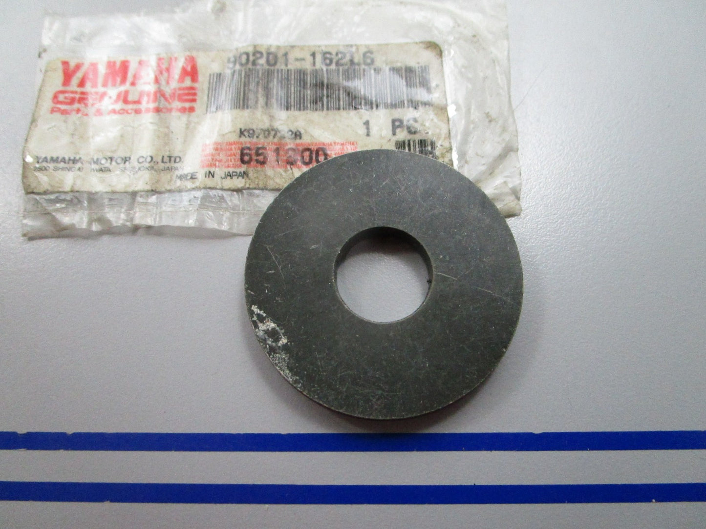 NEW OEM 90201-162L6 Yamaha Plate Washer 0810