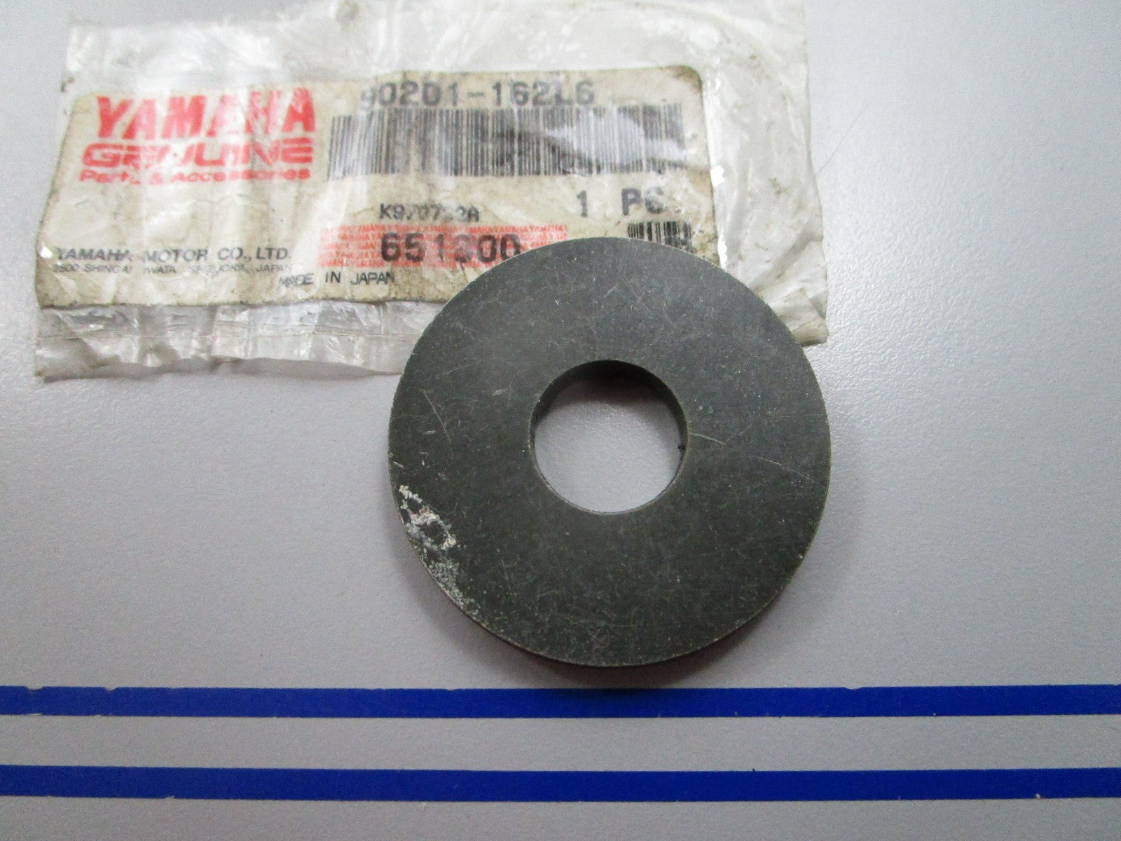 NEW OEM 90201-162L6 Yamaha Plate Washer 0810