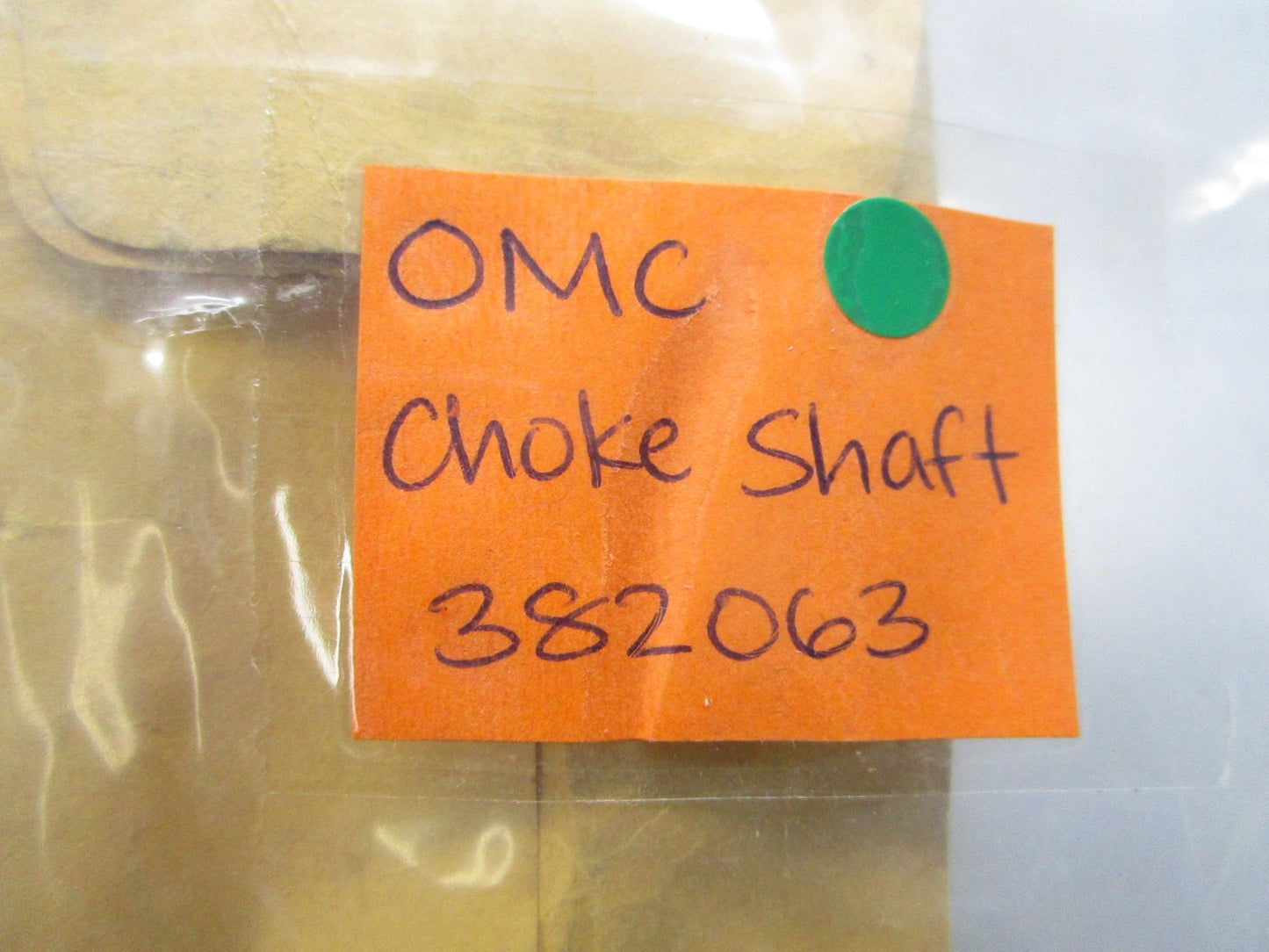NEW OEM 382063 0382063 OMC Johnson Evinrude Choke Shaft 0810