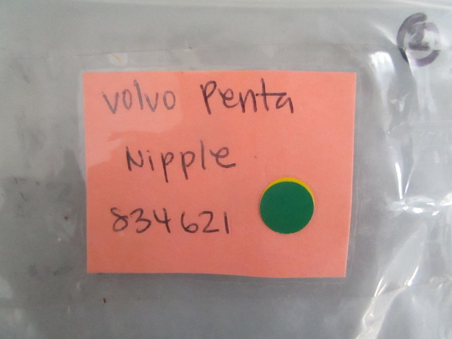 Volvo Penta 834621 Temp Sensor Bushing Nipple AQ Marine NOS NEW OEM 0820