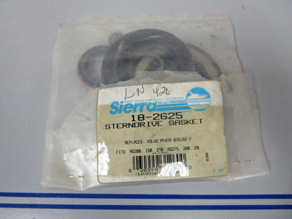 *NEW* 0720 Sierra Gasket Set 18-2625 Replaces: Volvo 875192
