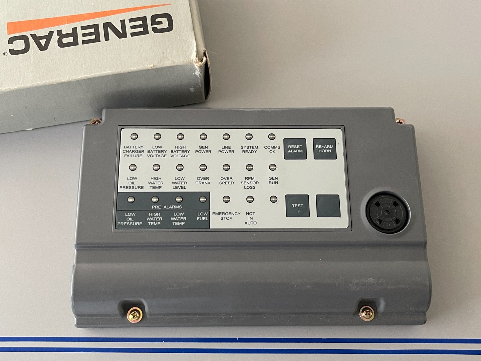 *NEW OEM* 0720 Generac Remote Annunciator Control Panel 0G5721