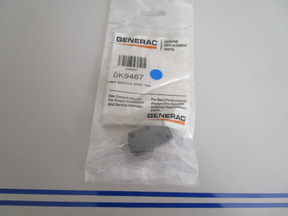 *NEW OEM* 0720 Generac 16 AMP Limit Light Switch 0K9467