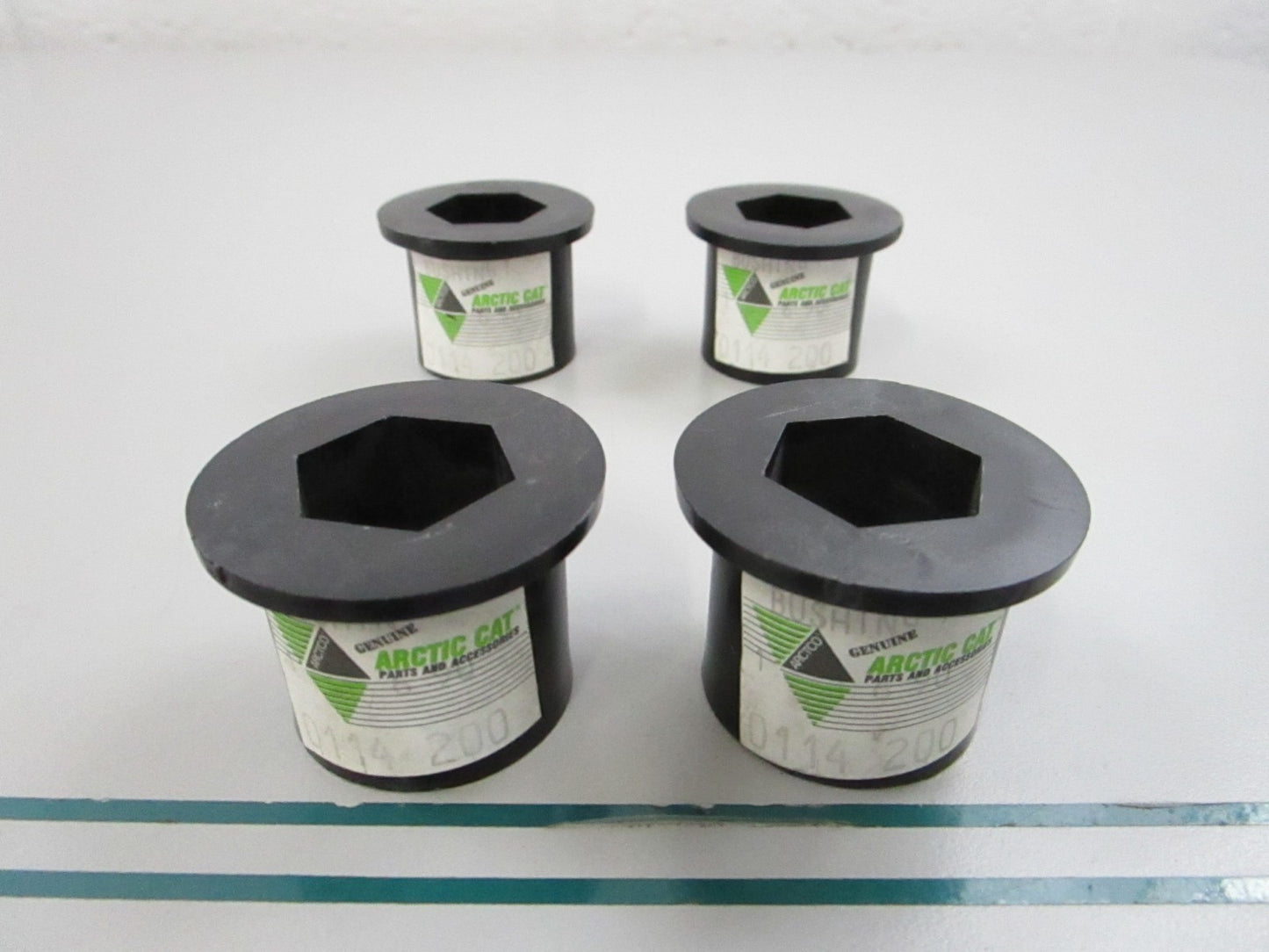 NEW OEM (LOT OF 4) 0114-200 Arctic Cat Hex Bushing 0810