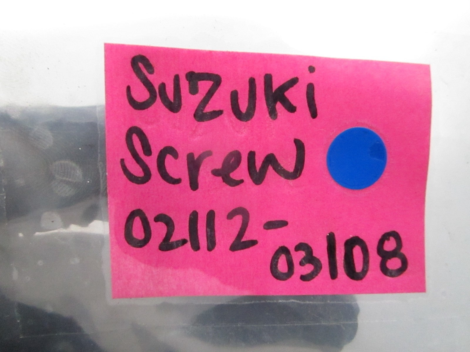 NEW OEM (LOT OF 8) 02112-03108 Suzuki Screw 0810