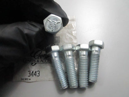 *NEW OEM* (LOT OF 5) 0810 Harley Davidson Head Hex Screw 3443
