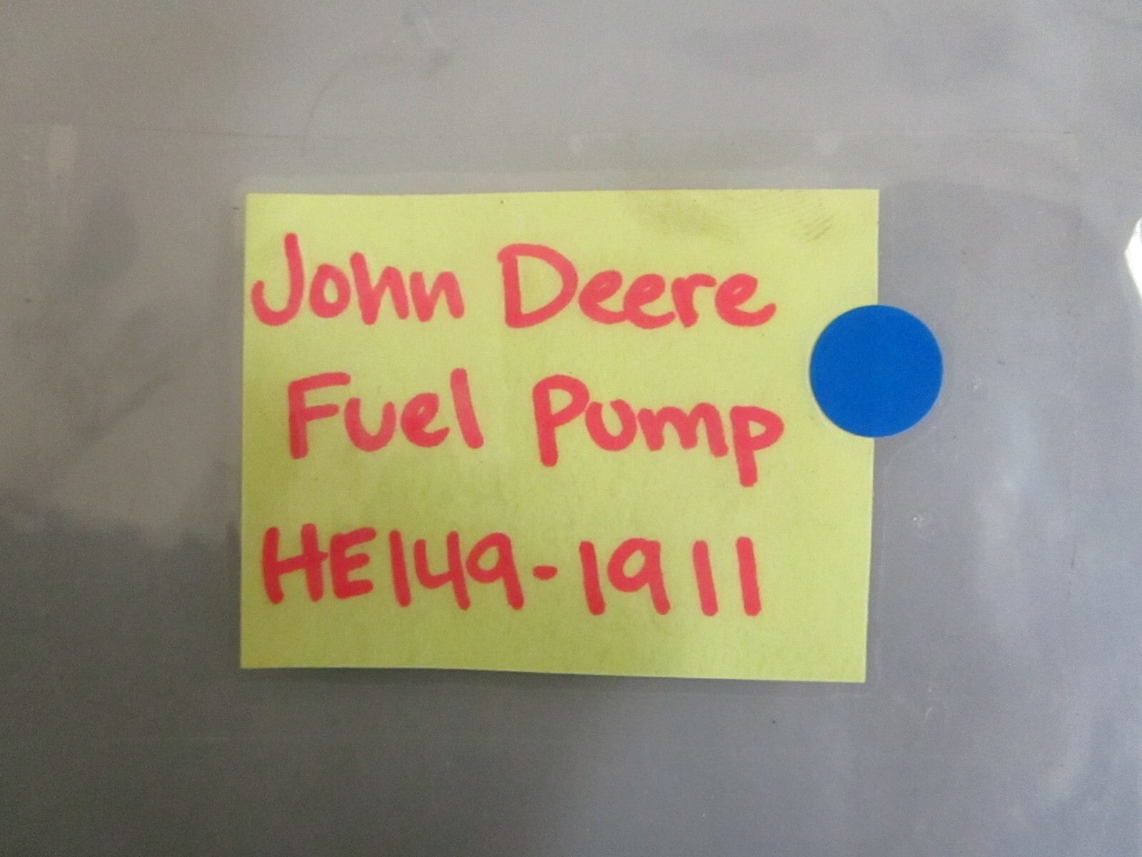 *NEW OEM* 0820 John Deere Fuel Pump HE149-1911