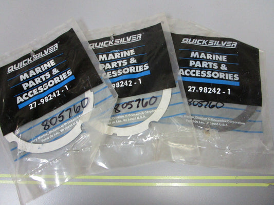 *NEW OEM* (LOT OF 3) 0810 Mercury Quicksilver Gasket 27-98242-1
