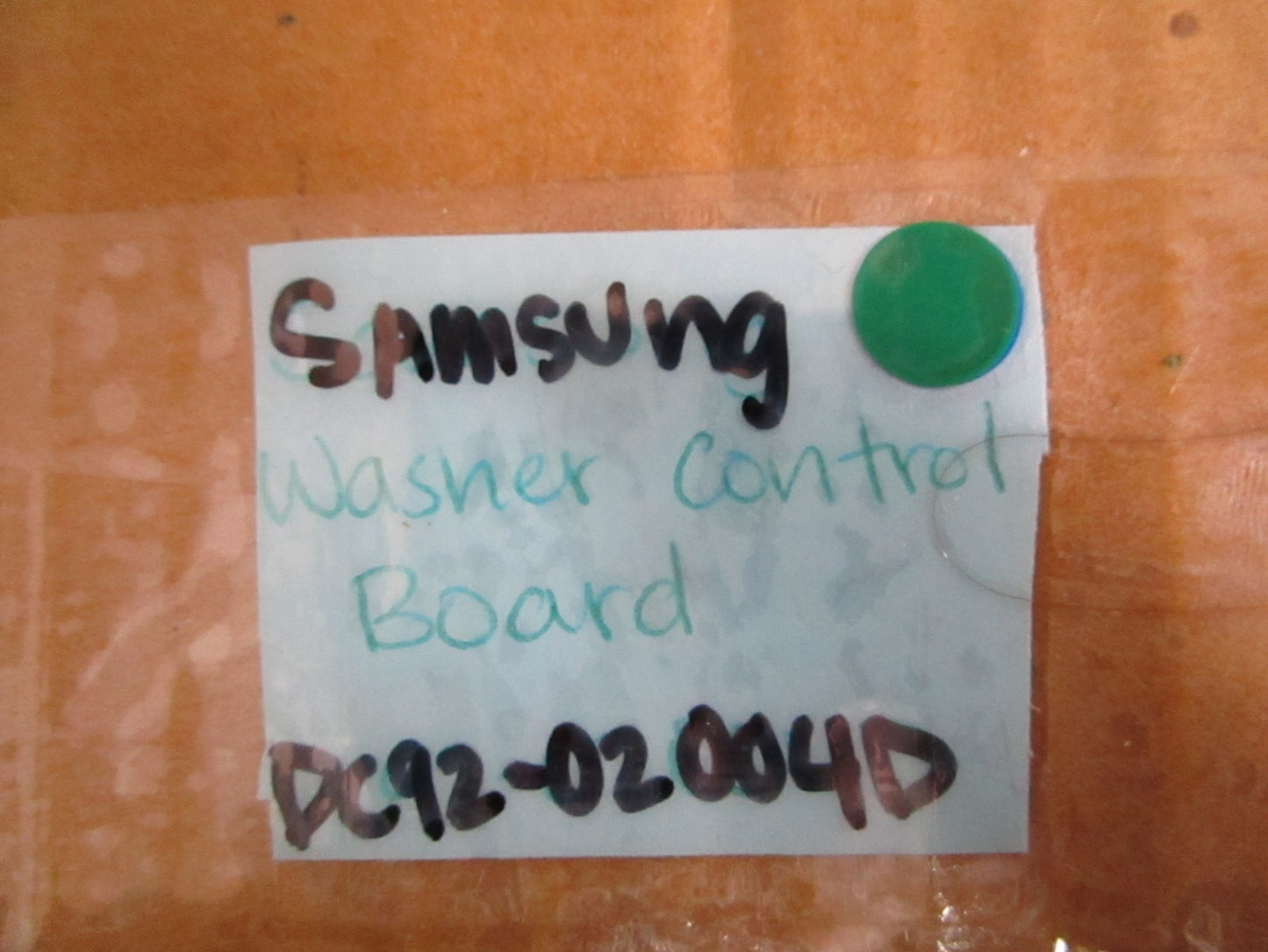 Samsung NEW OEM Washer Main Control Board DC92-02004D FlexWash NOS Genuine 0820