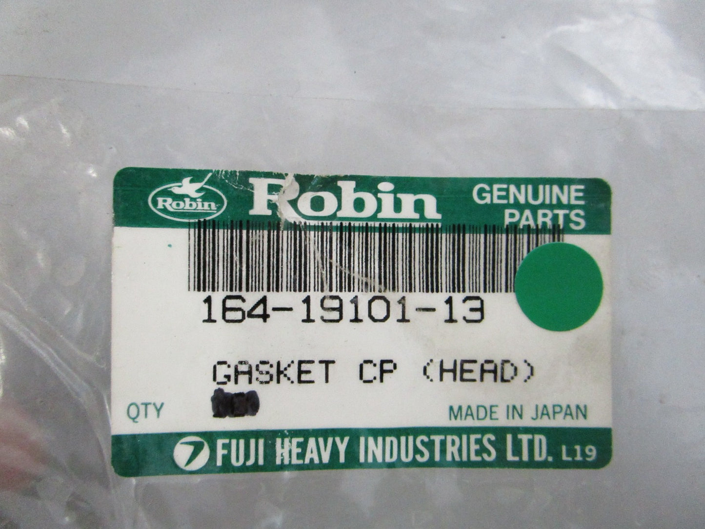 NEW OEM (LOT OF 2) 164-19101-13 Robin Head Gasket 0810