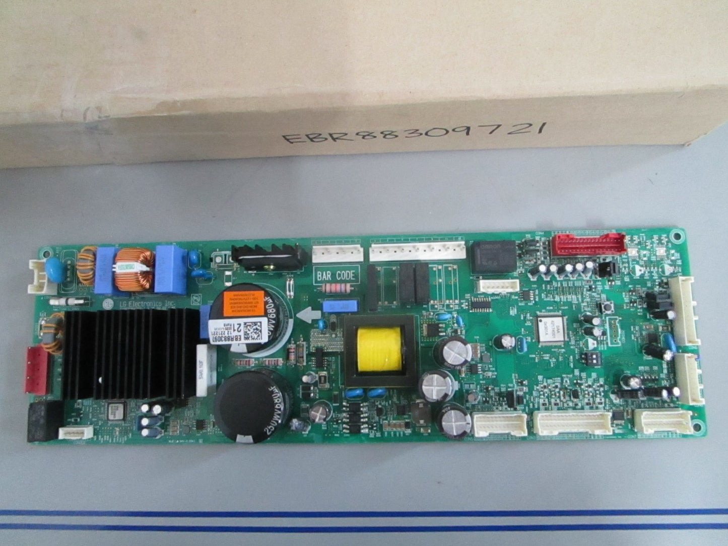*NEW OEM* 0820 LG Refrigerator Main Control Board EBR88309721