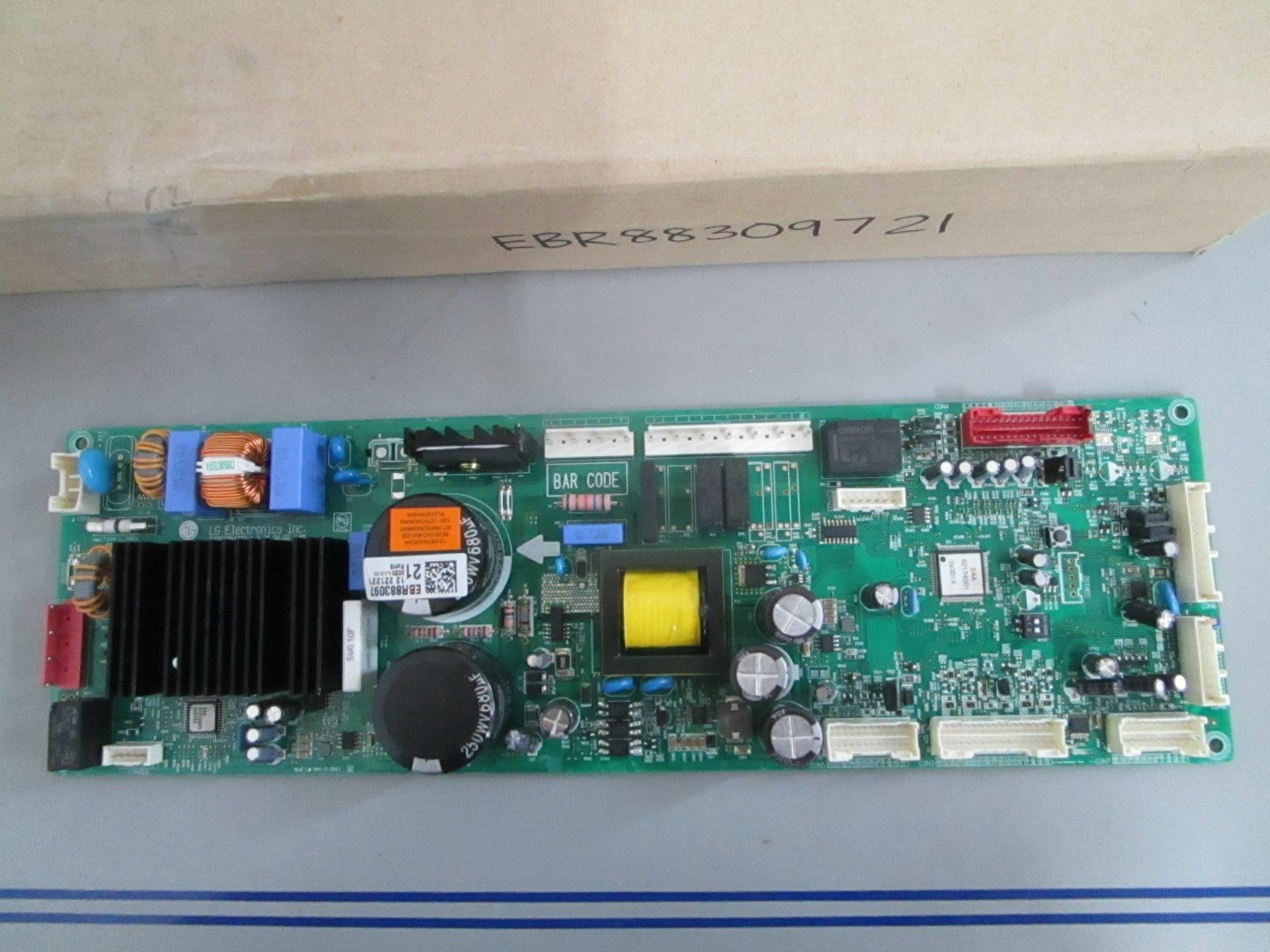 *NEW OEM* 0820 LG Refrigerator Main Control Board EBR88309721