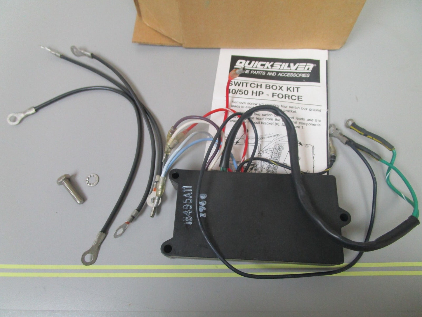 *NEW OEM* 0720 Mercury Quicksilver Force 40 50 Switch Box Kit 18495A13 18495A11