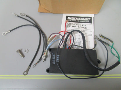 *NEW OEM* 0720 Mercury Quicksilver Force 40 50 Switch Box Kit 18495A13 18495A11