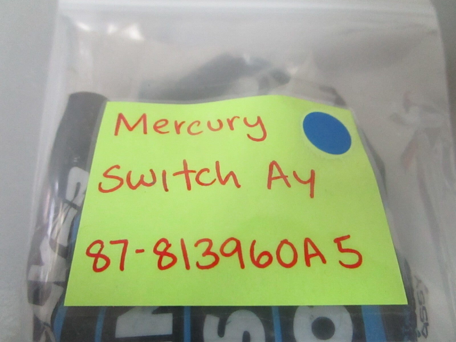 *NEW OEM* 0810 Mercury Quicksilver Switch Assembly 87-813960A5