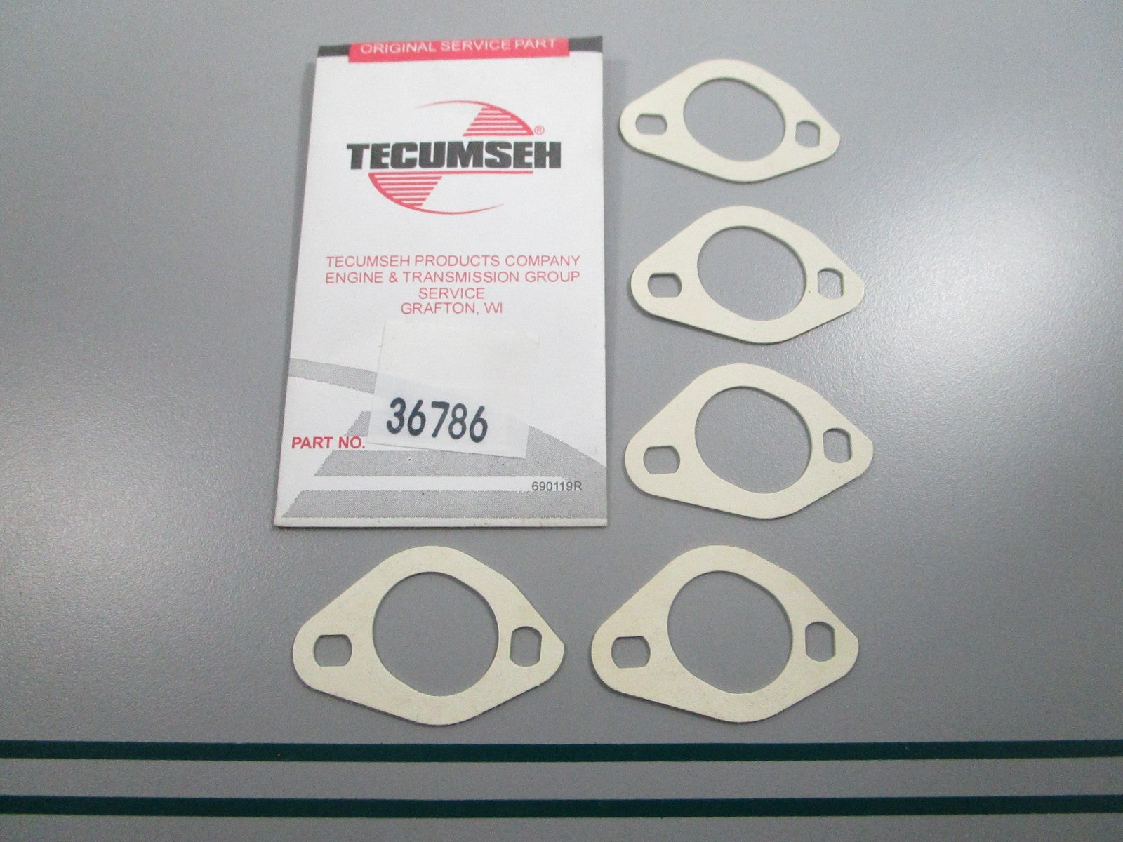 NEW OEM (LOT OF 5) 36786 Tecumseh Intake Gasket 0810