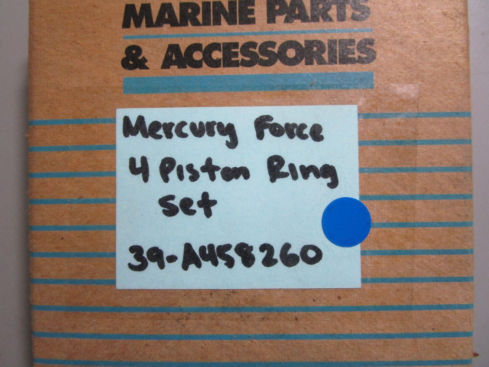 *NEW OEM* 0770 Mercury Quicksilver Force 4 Piston Ring Set 39-A458260