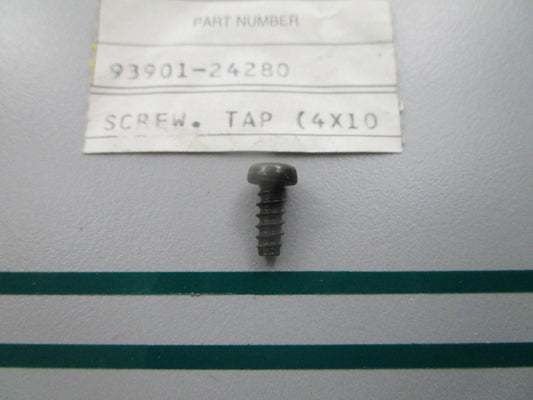 NEW OEM 93901-24280 Honda 4 x 10 Tap Screw 0810