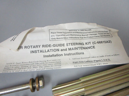 *NEW OEM* 0720 Mercury Quicksilver Super Rotary Ride Guide Steering Kit 66815A2