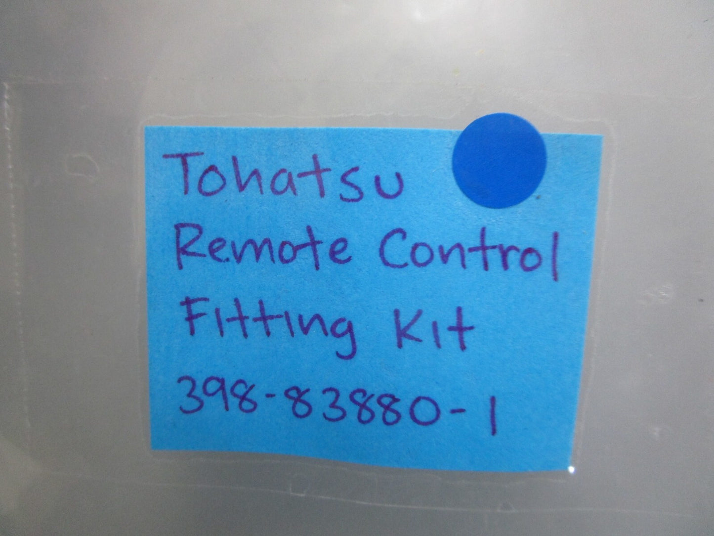 *NEW OEM* 0820 Tohatsu Remote Control Fitting Kit 398-83880-1