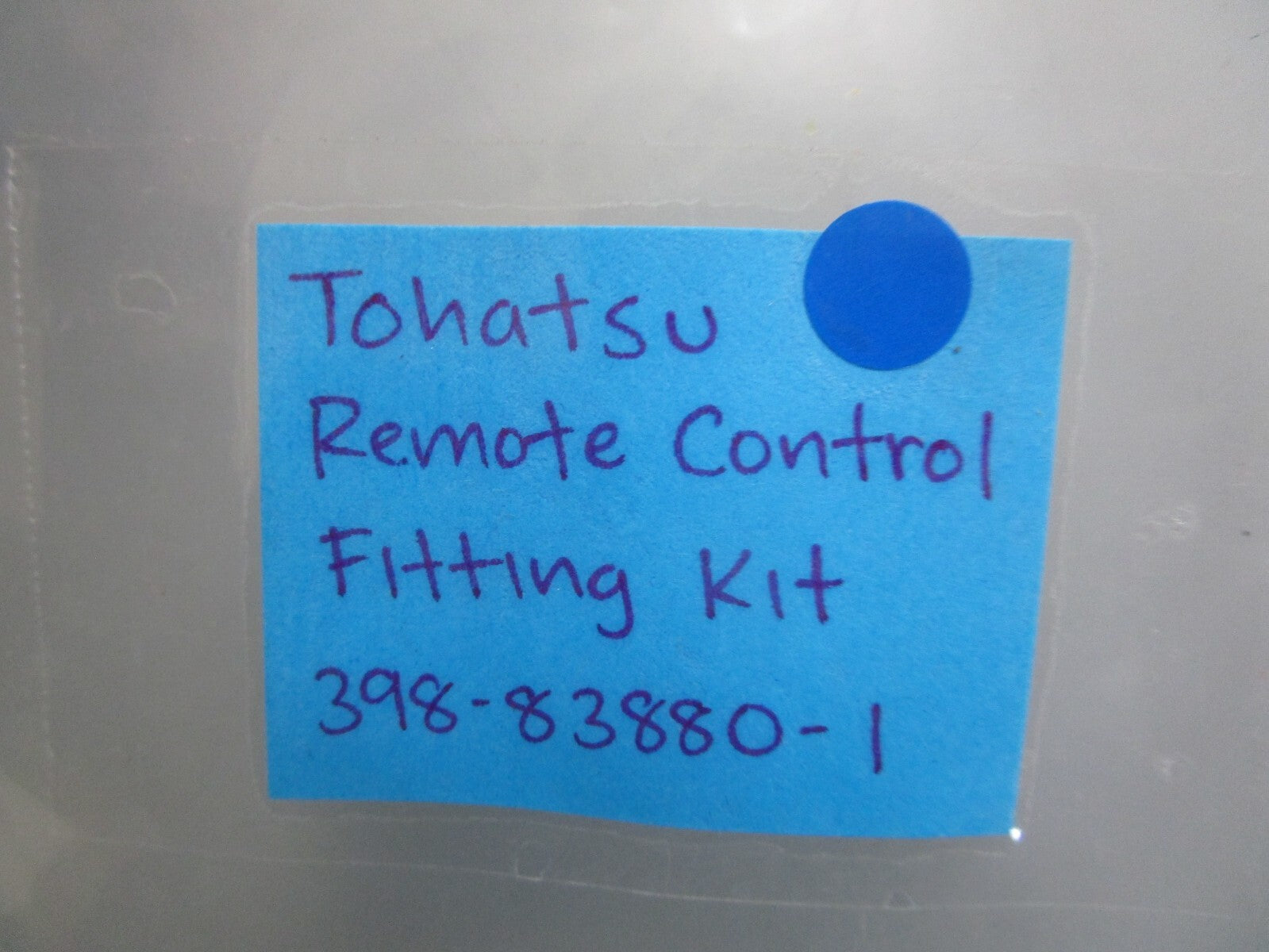 *NEW OEM* 0820 Tohatsu Remote Control Fitting Kit 398-83880-1