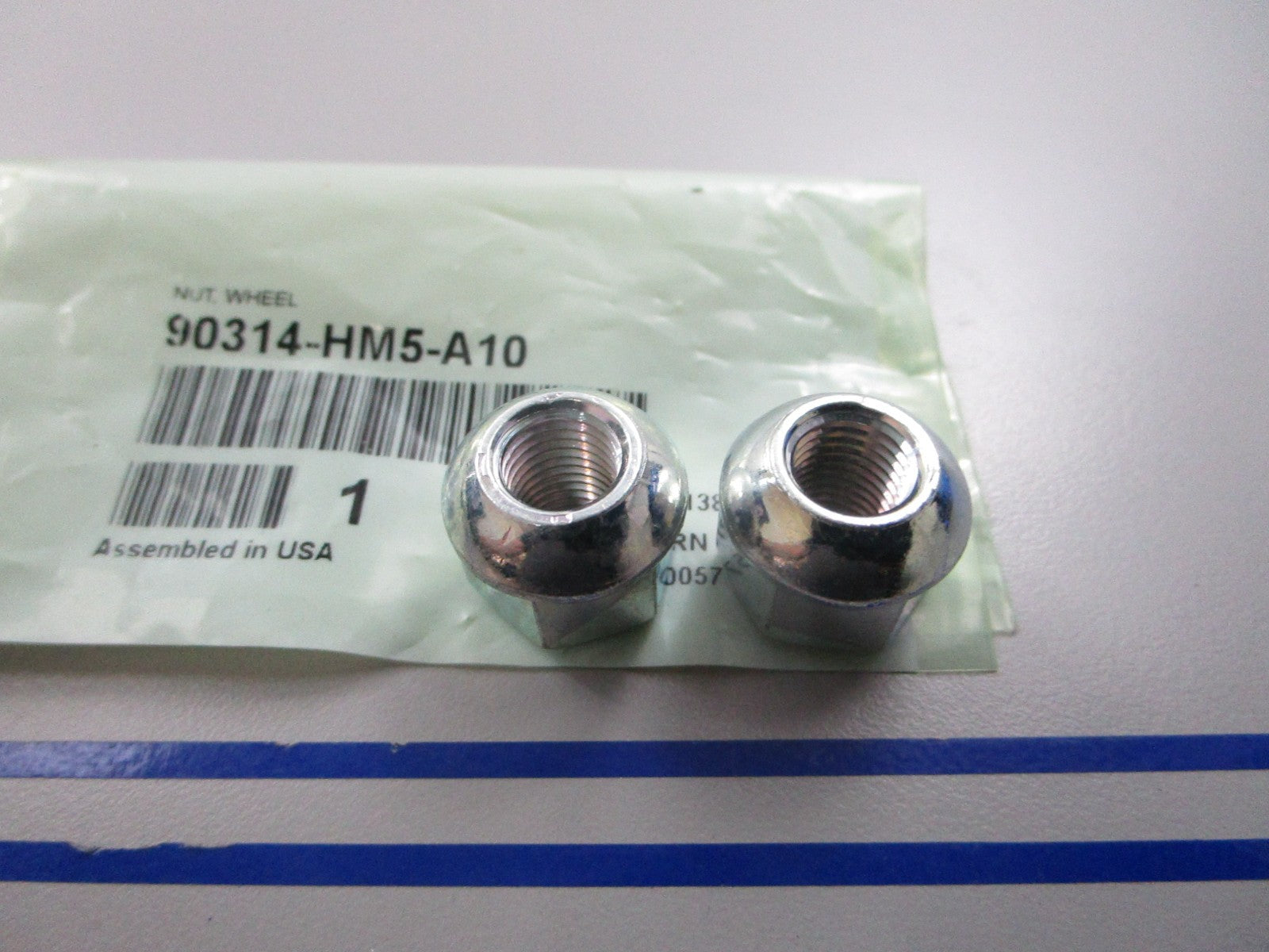 *NEW OEM* (LOT OF 2) 0810 Honda Wheel Nut 90314-HM5-A10